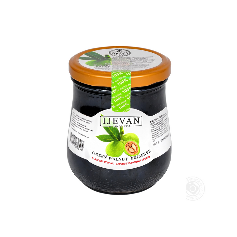 Armenian Green Walnut Preserve Ijevan 600g