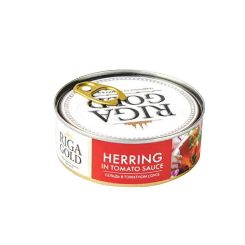 Atlantic Herring in Tomato Sauce Riga Gold 240g