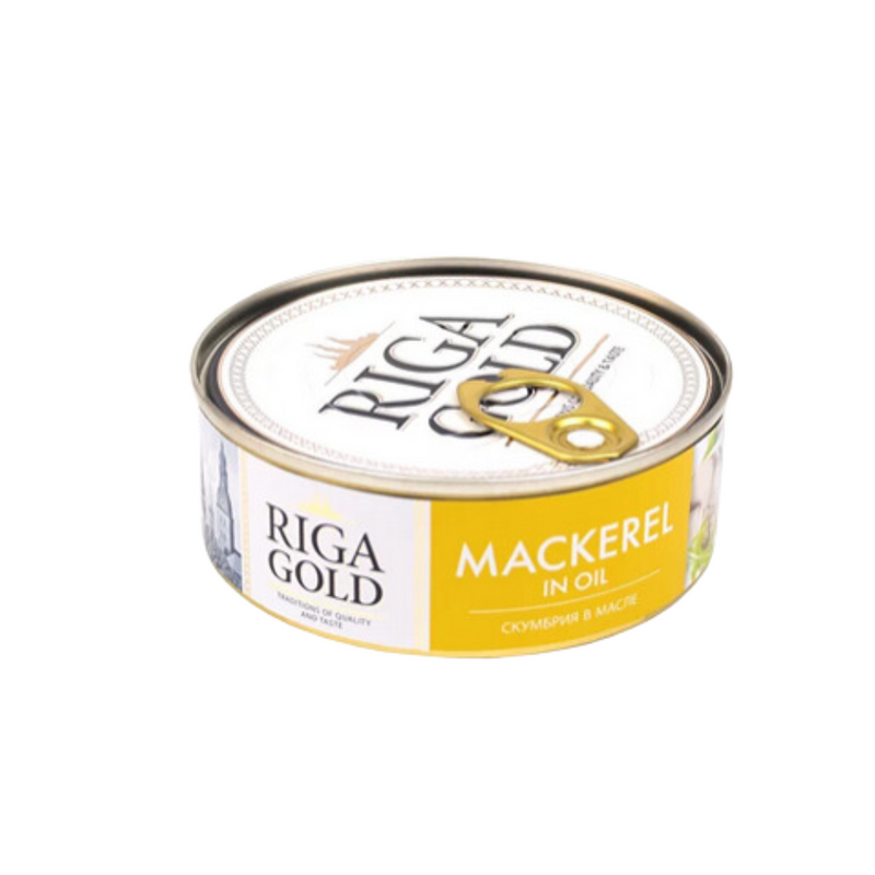 Atlantic Mackrel in Oil Riga Gold 240g