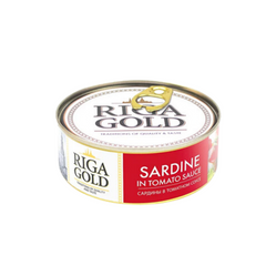 Atlantic Sardine in Tomato Sauce Riga Gold 240g