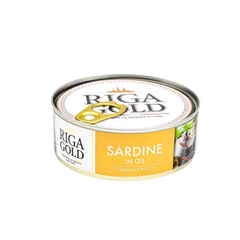 Atlantic Sardines in Oil Riga Gold 240g