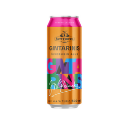 Beer Svyturys Gintarinis 4.5% Alc. 568ml