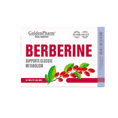 Berberine 800mg 30 Tablets GoldenPharm