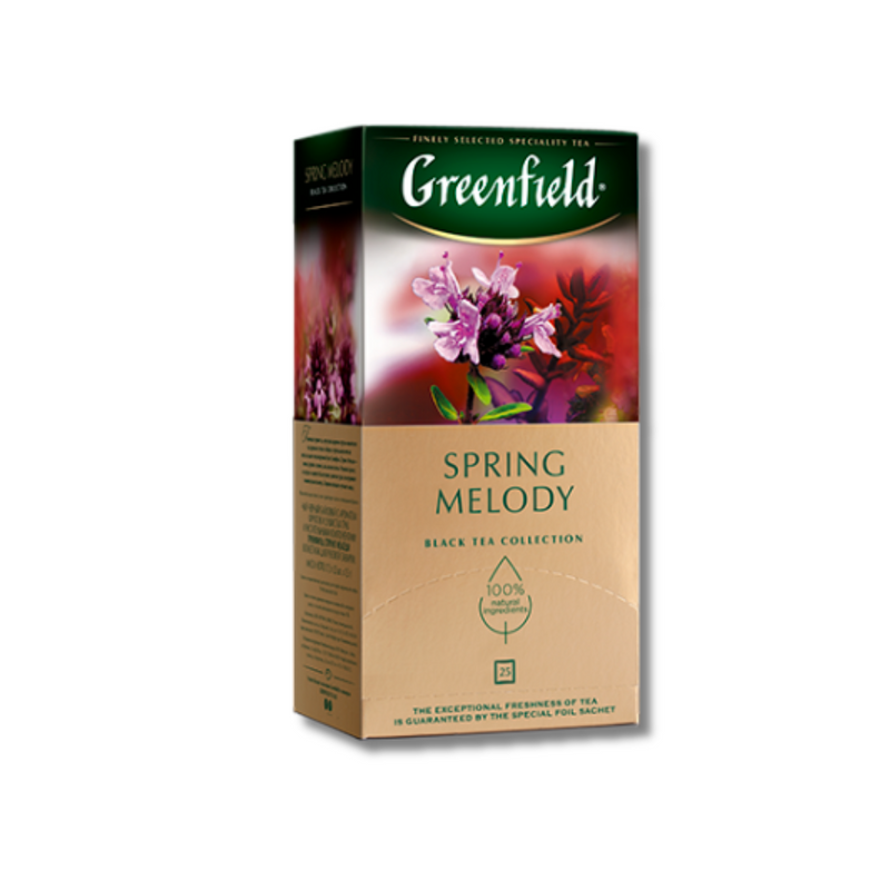 Black Tea Golden Spring Melody Greenfield 25x2g