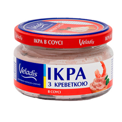 Caviar Paste Capelin And Shrimps Veladis 160g