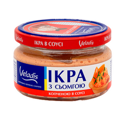 Caviar Paste Capelin And Smoked Salmon Veladis 160g