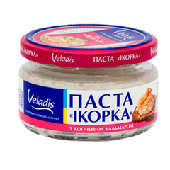 Caviar Paste Capelin And Smoked Squid Veladis 160g