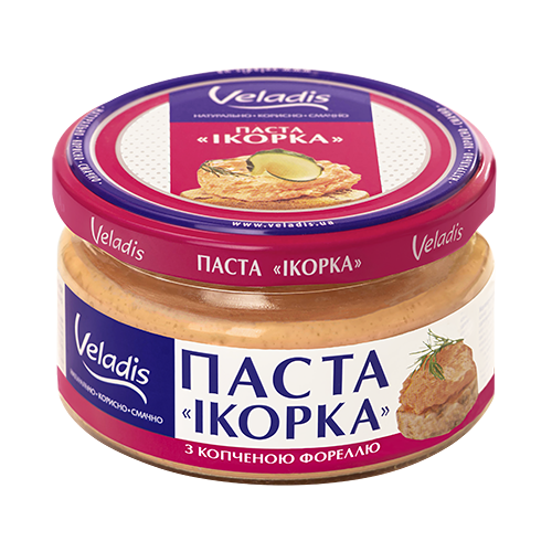 Caviar Paste Smoked Trout Veladis 160g