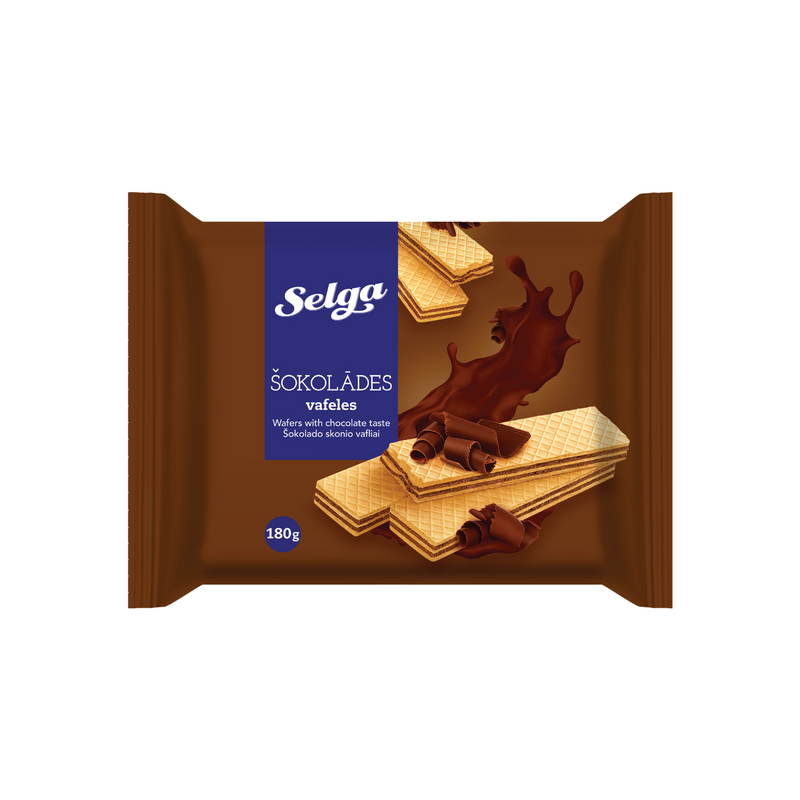 Chocolate Wafers Selga 180g