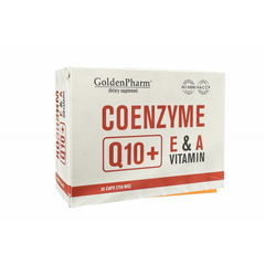 Coenzyme Q10+ E&A Vitamin 750mg 30 Capsules GoldenPharm
