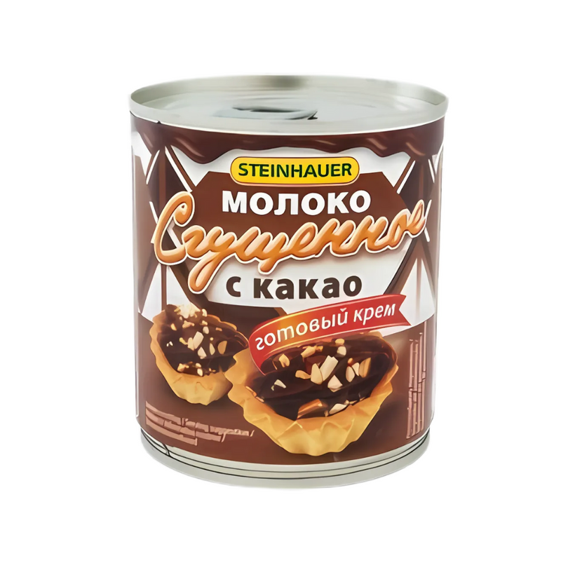 Condensed Milk 3% Cocoa Steinhauer 397g