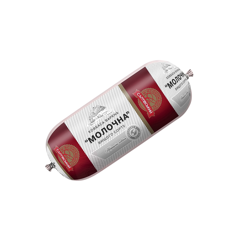 Cooked Sausage Molochna Saltivskyi Miasokombinat 700g