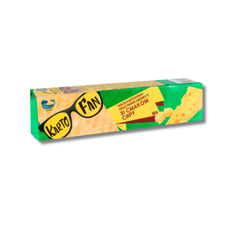 Crisps Cheese Kartofan 50g