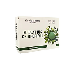 Eucalyptus Chlorophyll 500mg 24 Tablets GoldenPharm