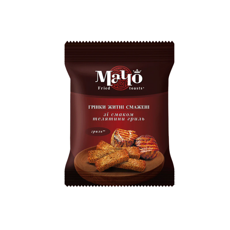 Fried Rye Croutons Veal Grill Macho 65g