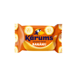 Glazed Curd Cheese Bar Banana Karums 45g