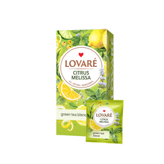 Green Tea Citrus Melissa Lovare 24 tea bags