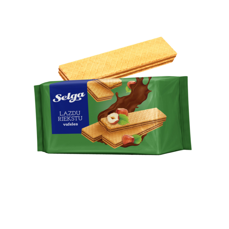 Hazelnut Wafers Selga 180g