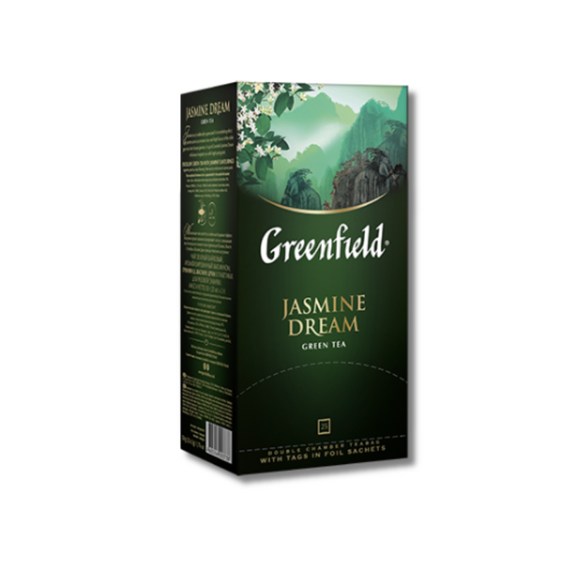 Green Tea Golden Jasmine Dream Greenfield 25x2g