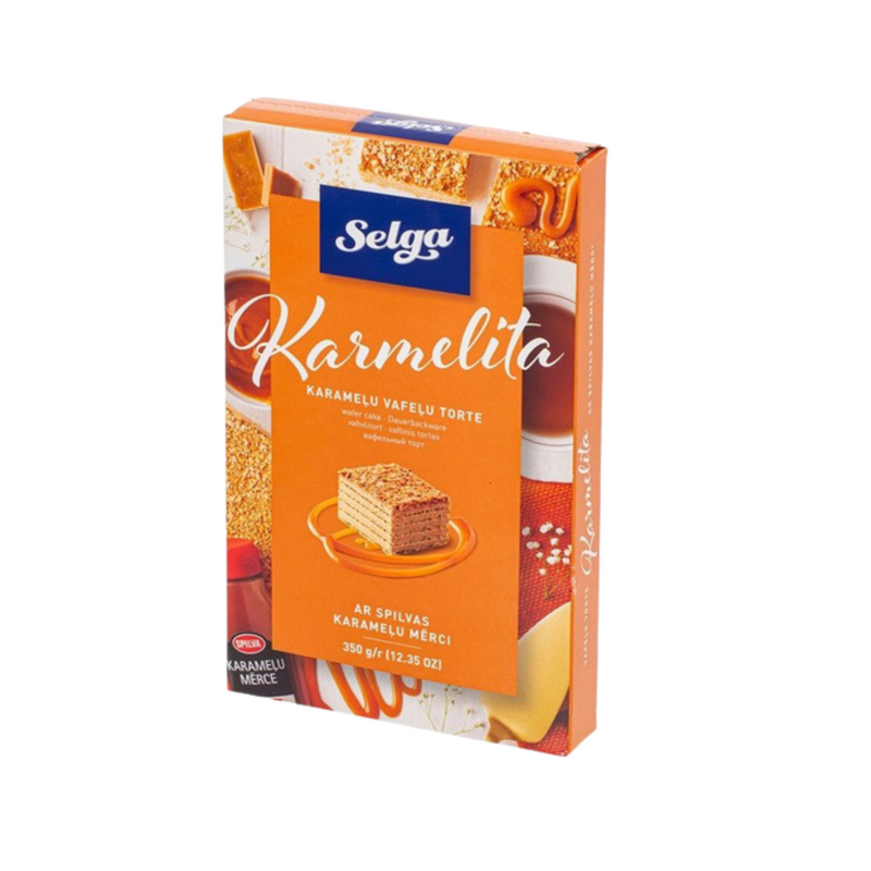 Karmelita Wafer Cake Selga 350g