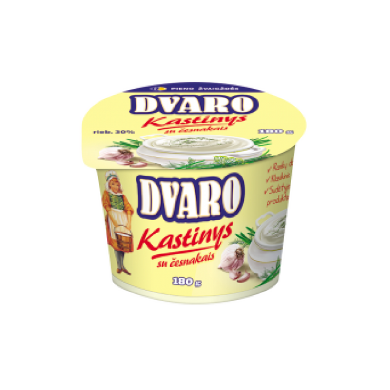 Kastinys with Garlic Dvaro 180g