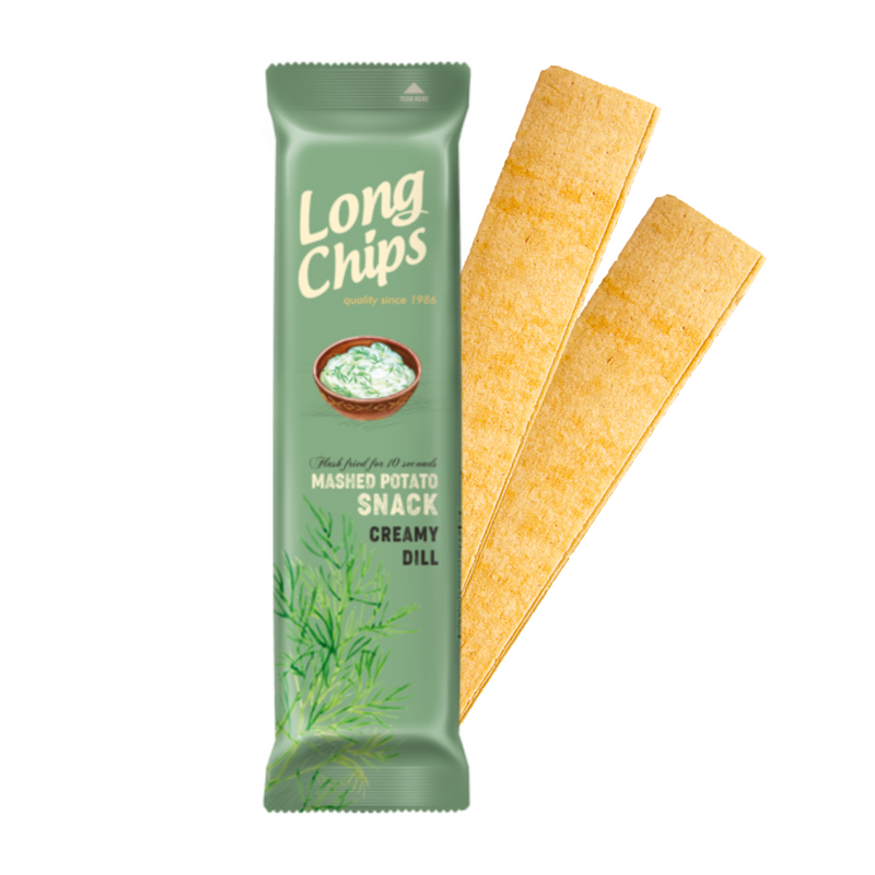 Long Chips Creamy Dill 75g