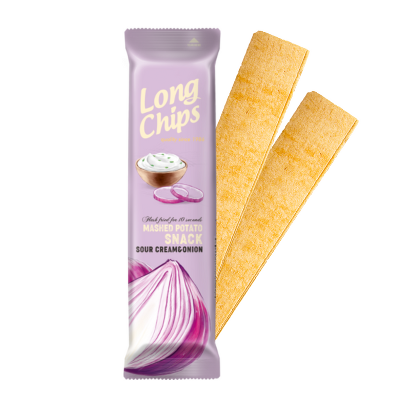 Long Chips Sour Cream Onion 75g