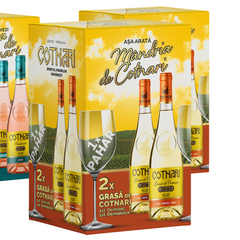 Sweet White Wine Mandria de Cotnari Gift Set 11.5% Alc 2x750ml
