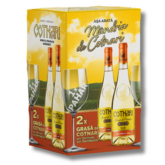 Sweet White Wine Mandria de Cotnari Gift Set 11.5% Alc 2x750ml