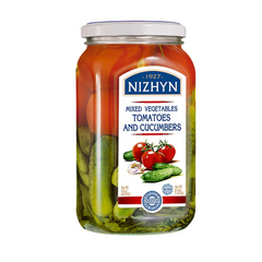 Marinated Tomatoes Cucumbers Nizhyn 920g