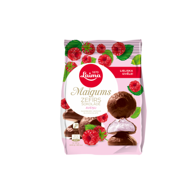 Glazed Raspberry Marshmallow Laima 200g