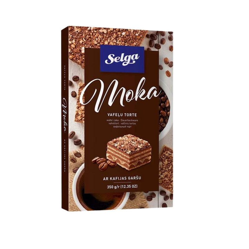 Moka Wafer Cake Selga 350g