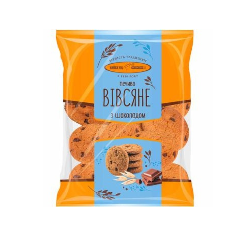 Oatmeal Cookies With Chocolate Kievhleb 300g