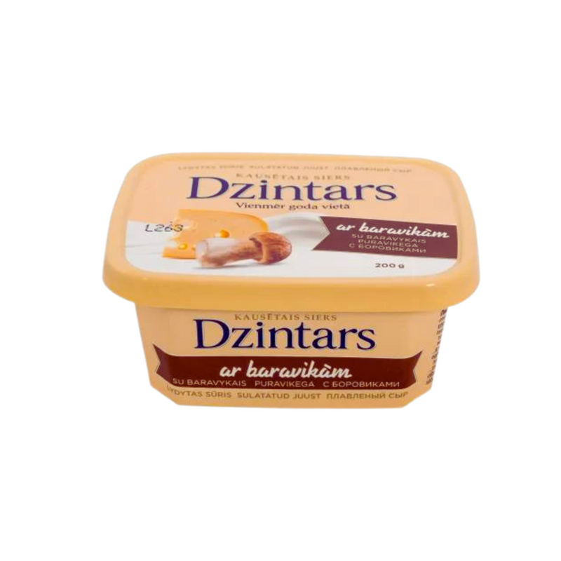 Processed Cheese Mushrooms Dzintars 200g