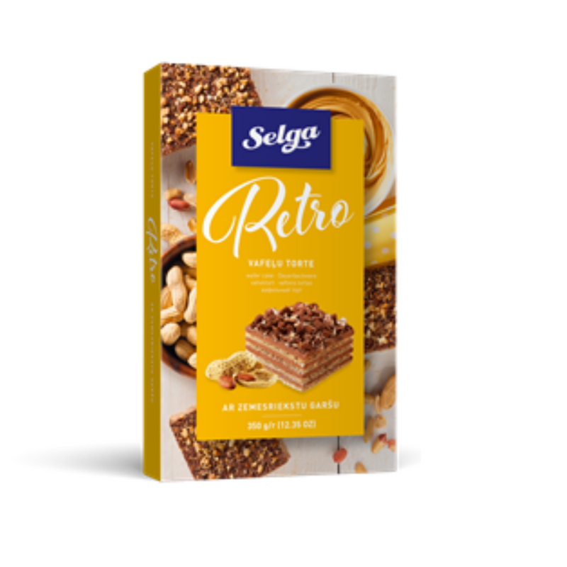 Retro Wafer Cake Selga 350g