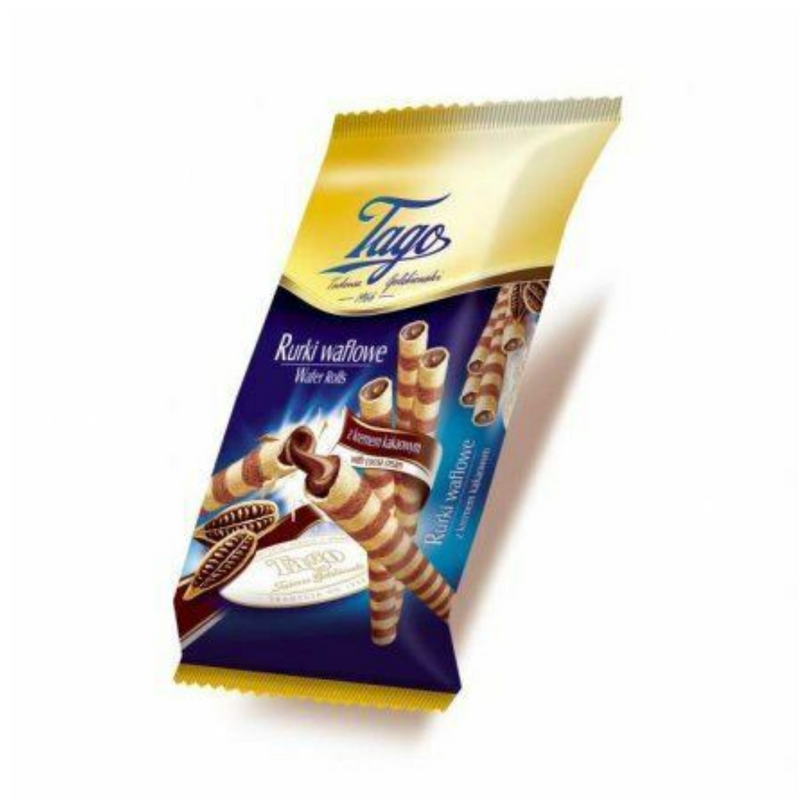 Roll Wafers with Cocoa Filling Tago 150g