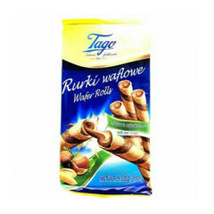 Rolls Wafer with Peanuts Filling Tago 150g