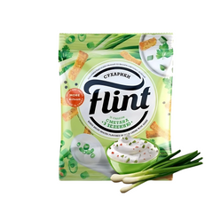 Rye Wheat Croutons Sour Cream And Herbs Grenki Flint 70g