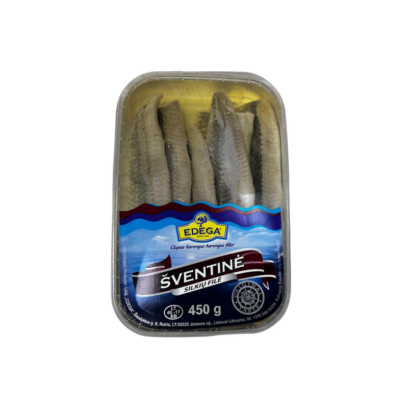 Salted Herring Fillet in Oil Sventine Edega 450g