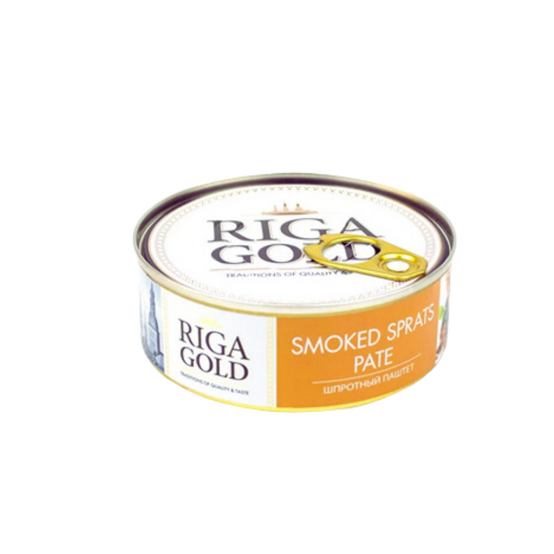 Smoked Sprats Pate Riga Gold 240g