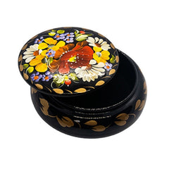 Handmade Wooden Rakhva-Casket Hand-Painted