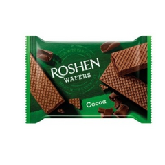 Wafers Chocolate Flavor Roshen 72g