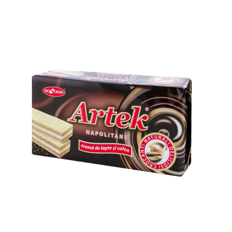 Wafers Coffee Milk Artek Bucuria 160g