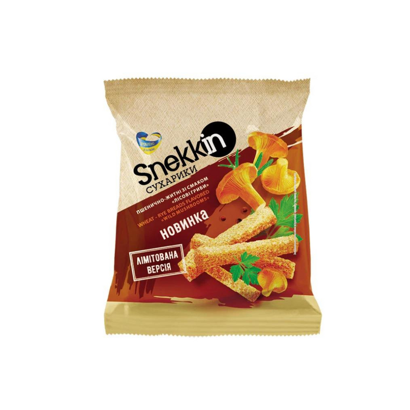 Wheat-Rye Bread Croutons Chanterelles Snekkin 70g