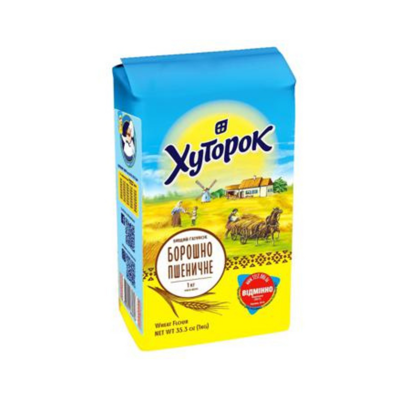 Wheat Flour Of The Highest Grade Hutorok 1kg