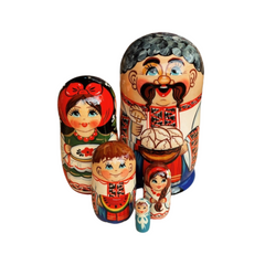 Wooden Doll 12.5cm Ukrainian Boy
