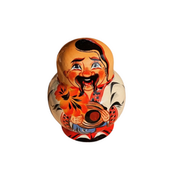 Wooden Doll Lampochka 15cm Ukrainian Boy