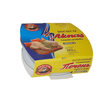 Cod Liver Rigas Tradicijas 202g