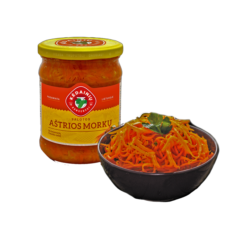 Spicy Carrot Salad Kedainiu 500ml