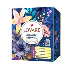 Black Tea Assortment With Bergamot Lovare 64g